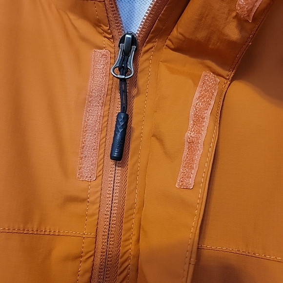 The North Face Windbreaker Adult XXL Dark Orange Full Zip Dry Vent Jacket Pocket - Picture 10 of 15